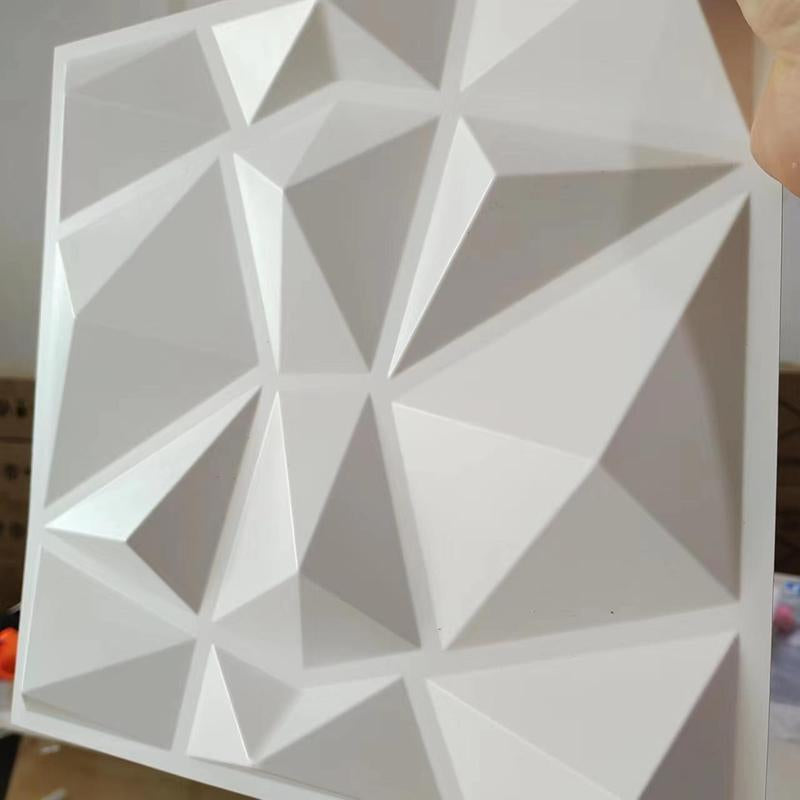 3D Geometric Wall Panel, 6Pcs/Set PVC Wall Decor for Room Decor, Wallpaper for Home Living Room Bedroom Decor, Wall Board Panel