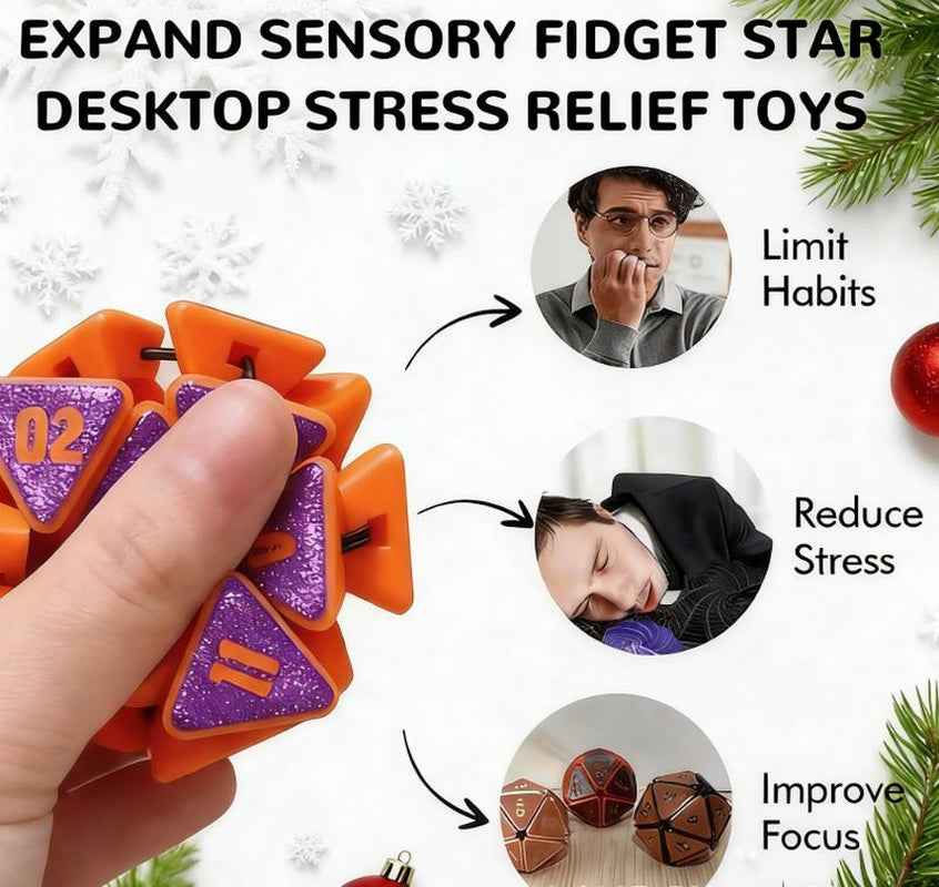 Squishy D20 Fidget Toy – Soft Press Dice with Addictively Satisfying Click & Squish, Multicolor Stress Relief Desk Toy for Anxiety, Gamers & Gifts