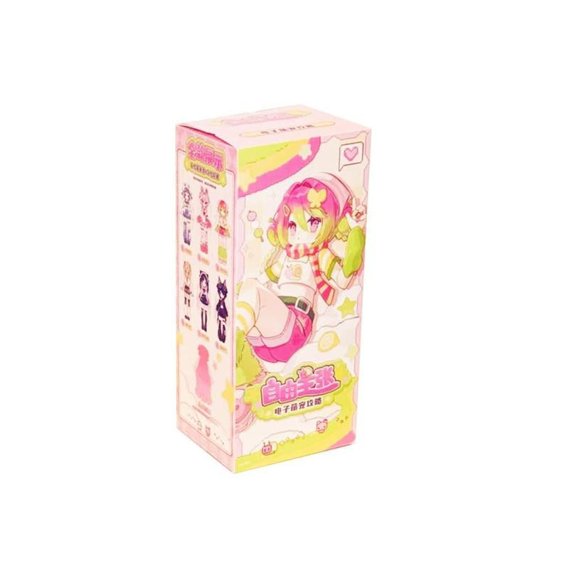 CALEMBOU Electronic Cute Pet Series BJD Blind Box, Electronic Pet Game World 20Cm Ball Jointed Doll, Cute Dress up Doll with Joints Collection Action Figure Toys Playset Birthday Christmas Gifts for Girls Boys