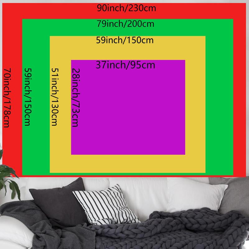 Fluorescent Tapestry, 1 Piece Waterfall Scenery Tapestry, Wall Hanging Tapestry for Living Room Bedroom Dorm Room Decor, Party Supplies