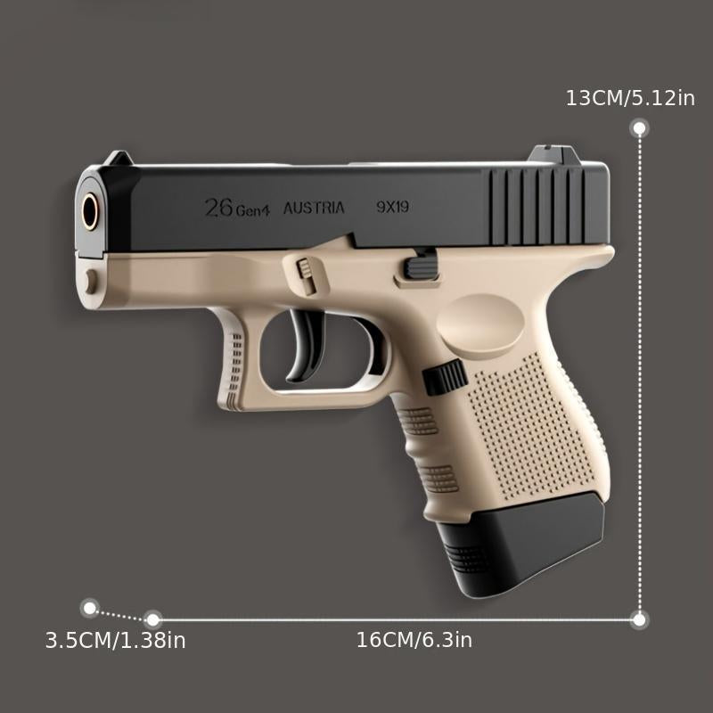 G26 / 2011 Soft Bullet Gun Toy with 40 Bullets, 12 Shells, 3 Steel Target（Only on G26）, Toy Foam Blaster | Valentine'S Day Gift