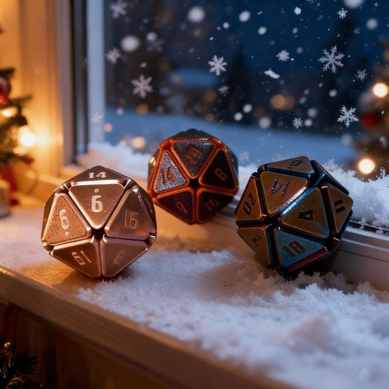 Squishy D20 Fidget Toy – Soft Press Dice with Addictively Satisfying Click & Squish, Multicolor Stress Relief Desk Toy for Anxiety, Gamers & Gifts